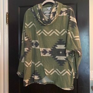 Lularoe Kristen cowl neck sweater